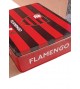 JOGO DA VELHA do Flamengo ORIGINAL COM 9 COPOS SHOT VIDRO NA LATA